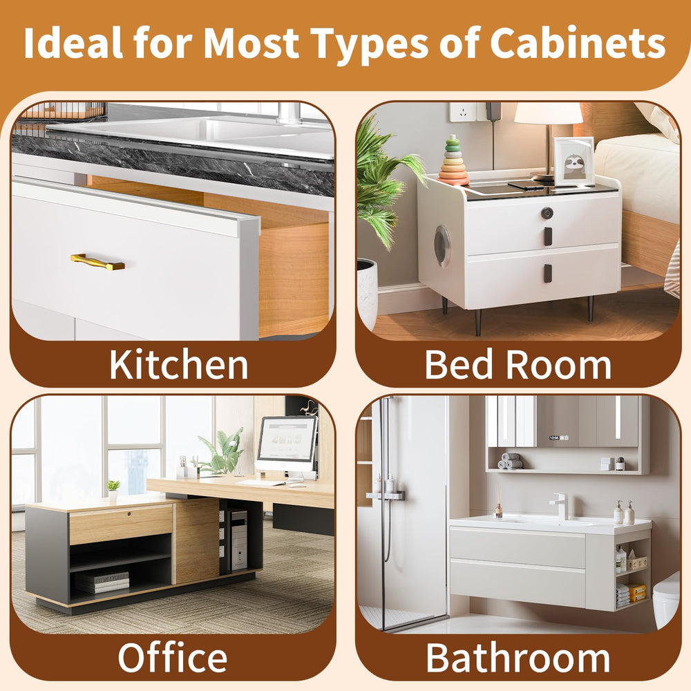 Kaiferty cabinet edge protector extends cabinet life in busy kitchens 78in length.