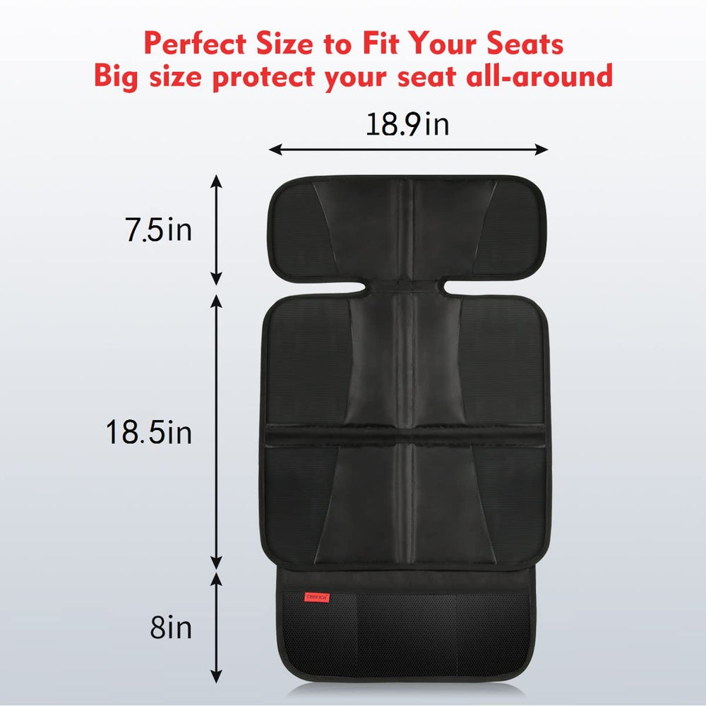 Kaiphy thick-padding car seat protector provides cushioned comfort