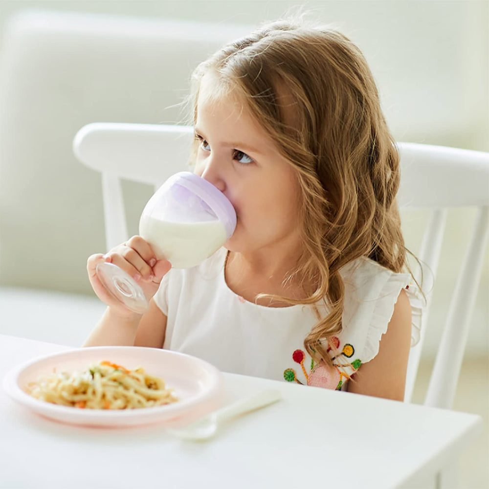 kaiwern plastic cup with easy-grip design for little hands
