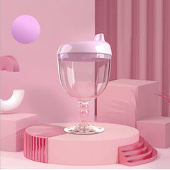 kaiwern plastic goblet cup no-spill design helps prevent mess during transitions
