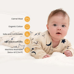 Kaiya Baby bottom-diaper-change access design for overnight changes