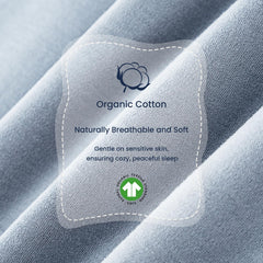 Kaiya Baby sleeping bag dual-zip closeup enables easy diaper changes.