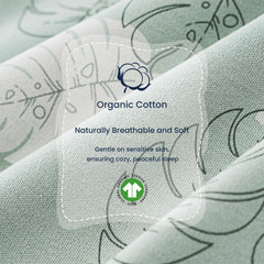 Kaiya Baby dual zipper design for easy night time diaper changes.