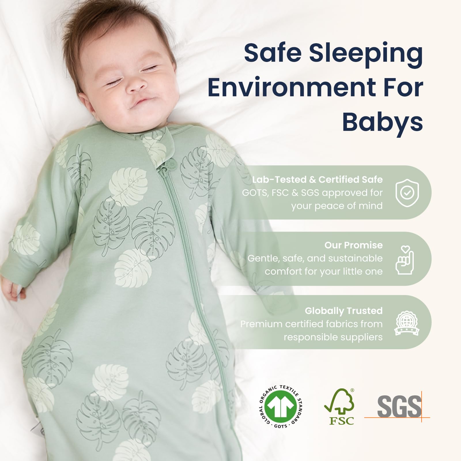 Kaiya Baby wash durability image indicating long lasting softness