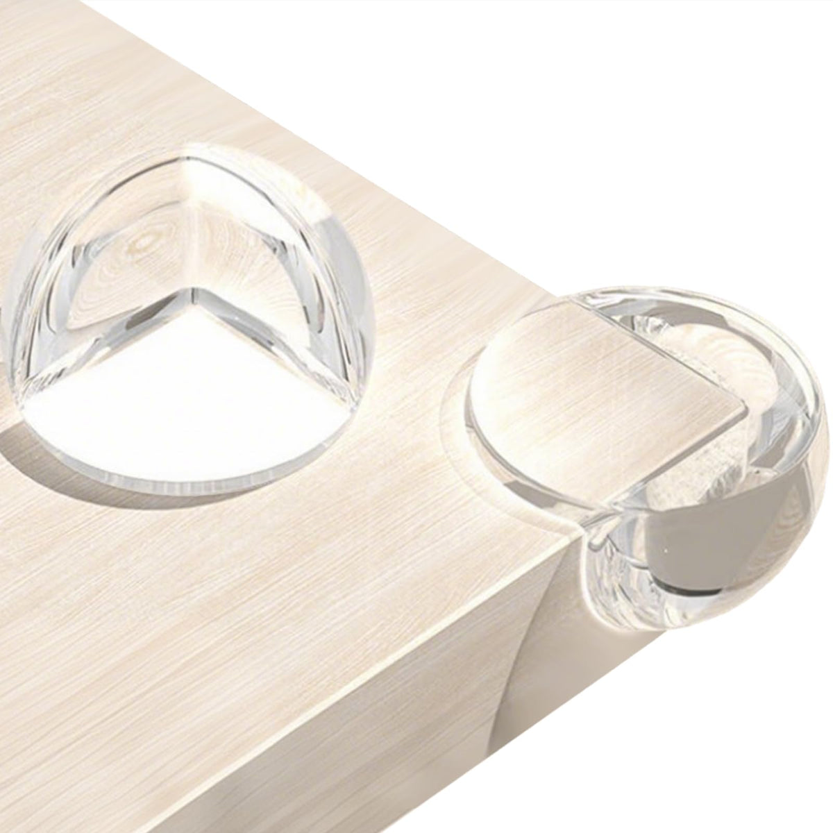 KAIYUER 12-pack clear table corner guards protect edges without visible bulk.
