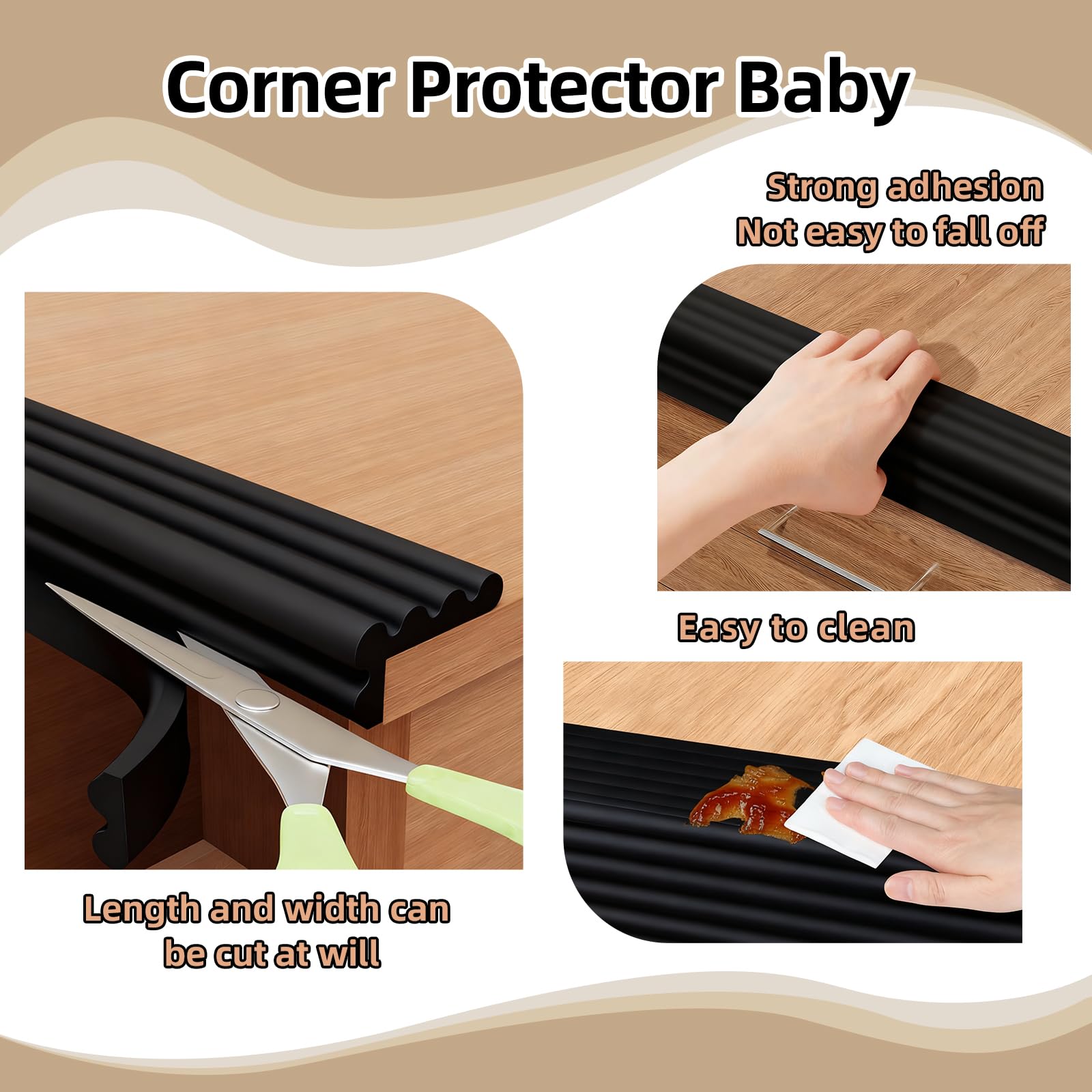 KAIYUER versatile protection for tables, counters, and hearths.