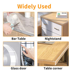 KAIYUER furniture-edge-cover-transparent blends with décor and hides seams.