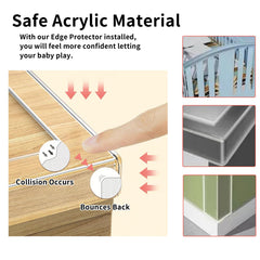 KAIYUER self-adhesive-bumper-guards easy to install and sticks securely.
