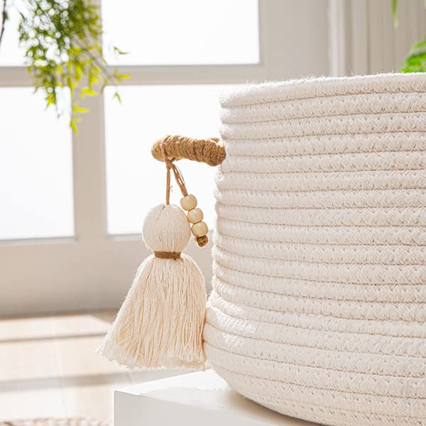 KAKAMAY nursery basket organizing baby clothes and toys neatly