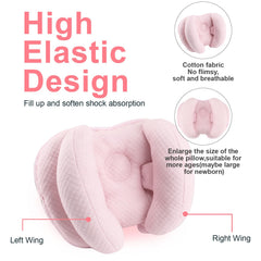 KAKIBLIN 2-in-1 neck support—removable banana pillow for travel.