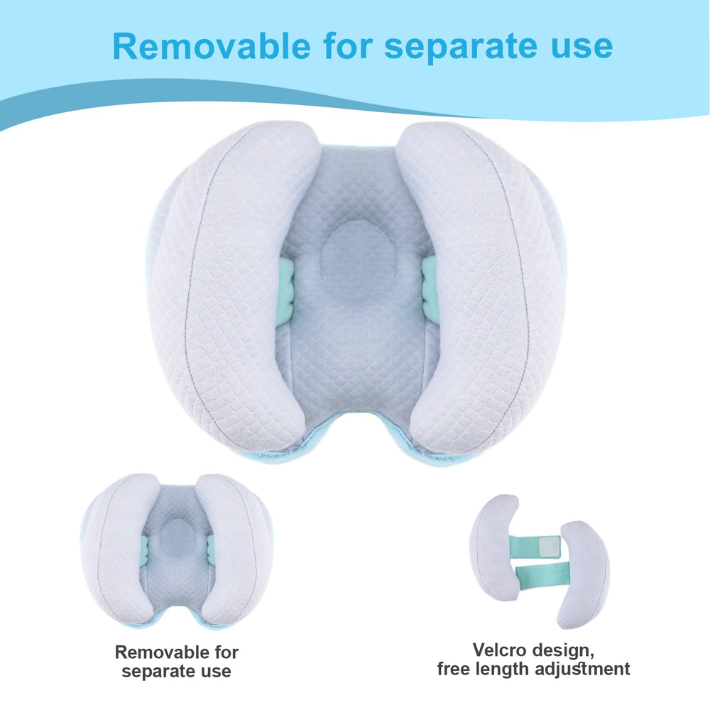 KAKIBLIN adjustable size neck pillow adapts as baby grows