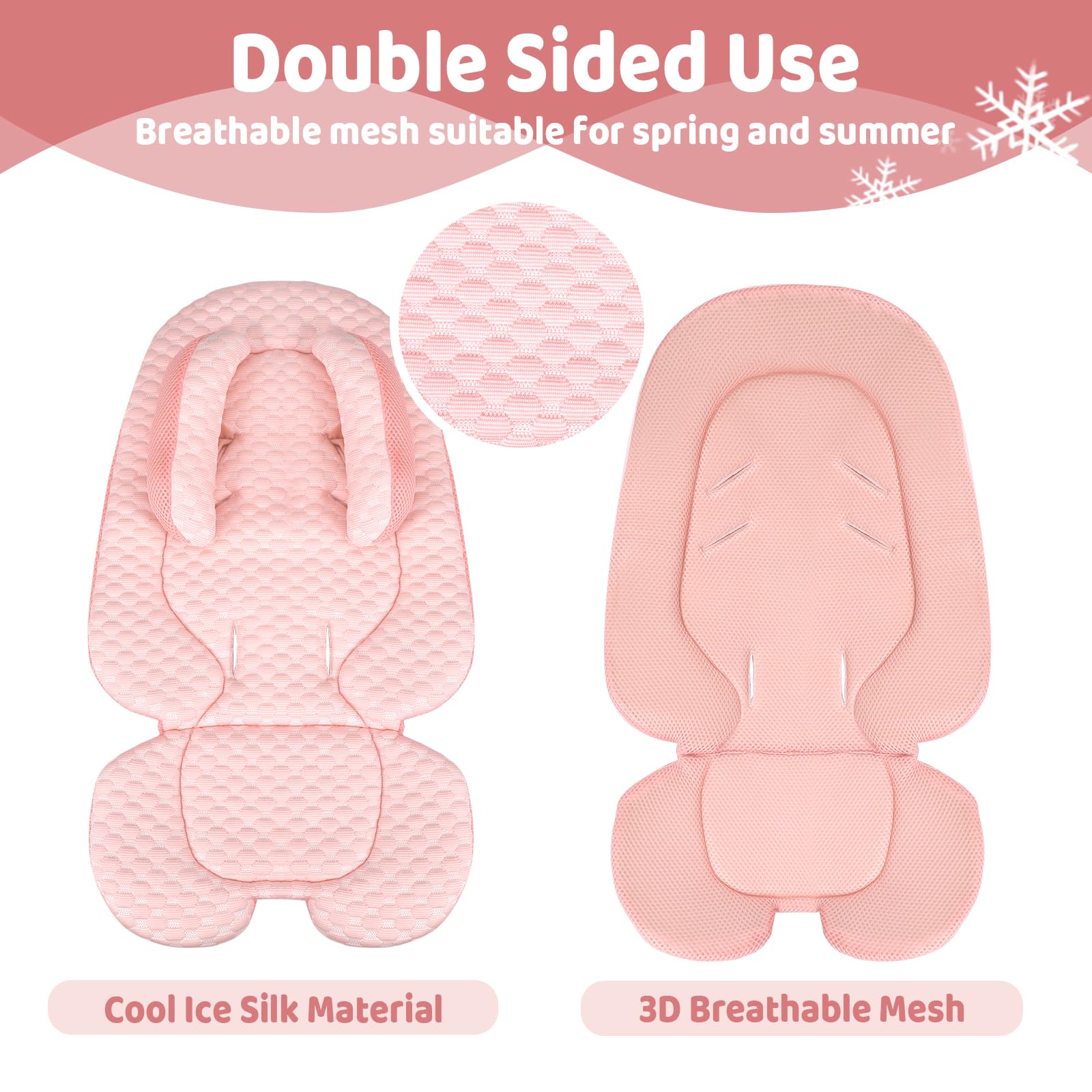 KAKIBLIN arc headrest design cradles neck and shoulders for smooth trips.