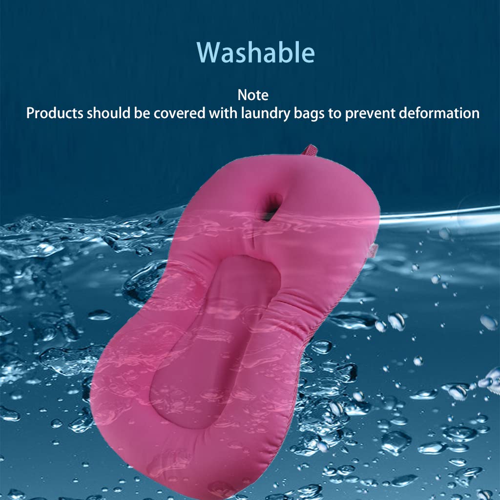 KAKIBLIN compact-design bath mat fits small tubs.