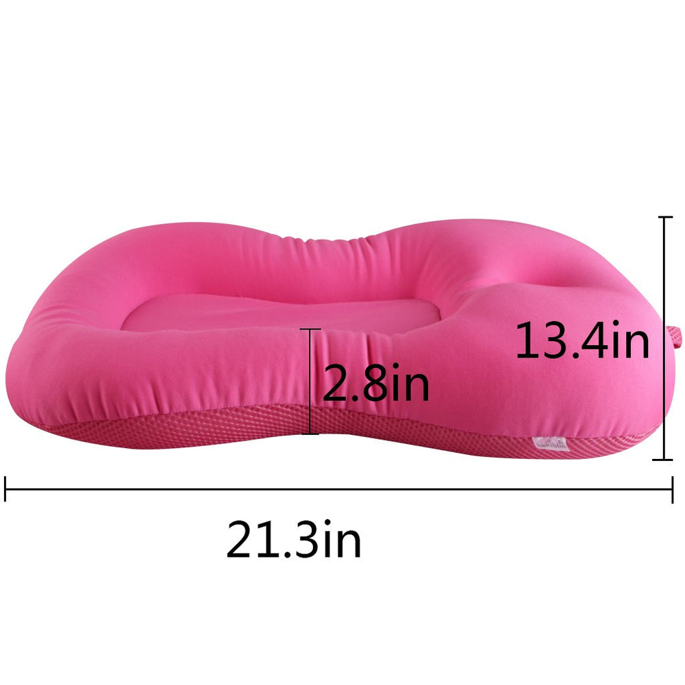 KAKIBLIN bath mat foldable for compact storage.