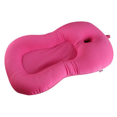KAKIBLIN baby bath mat pink anti-slip for secure bath time.