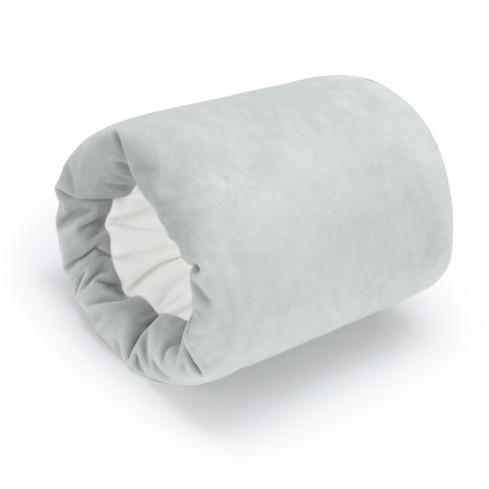 KAKIBLIN baby feeding arm pillow close-up shows soft mesh fabric for comfort.