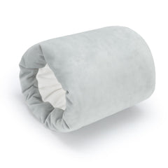 KAKIBLIN baby feeding arm pillow close-up shows soft mesh fabric for comfort.