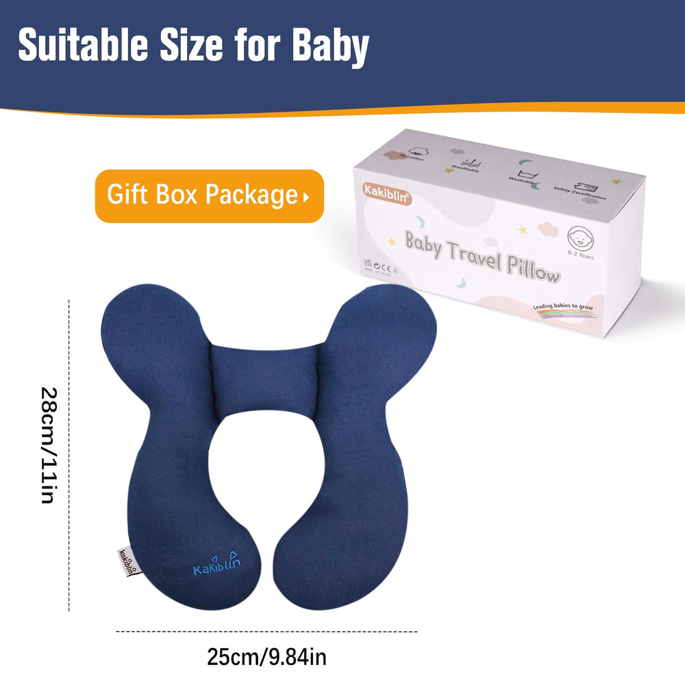 KAKIBLIN baby head pillow is machine washable for easy cleanup.