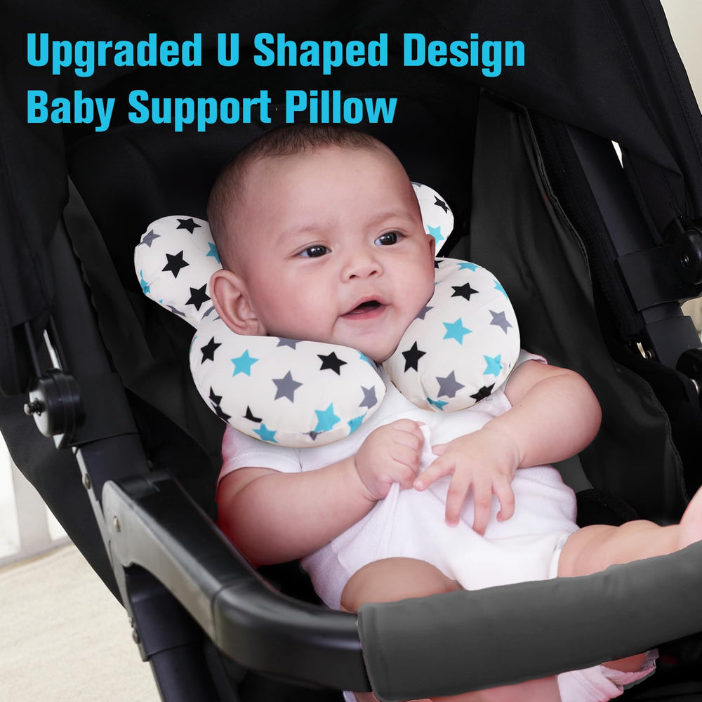KAKIBLIN Baby Head Pillow soft fabric closeup showcases skin-friendly comfort
