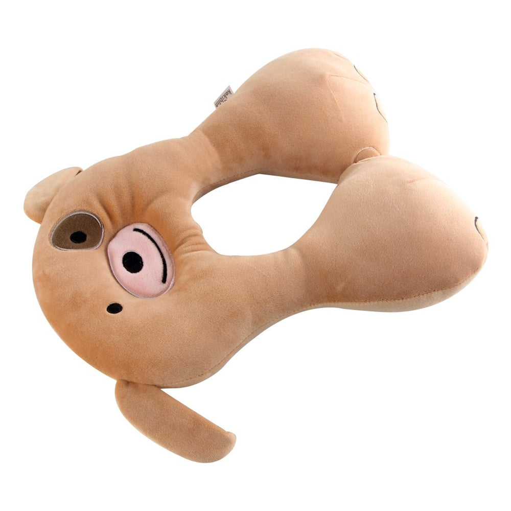 KAKIBLIN baby neck pillow side inner PP cotton detail emphasizes enhanced neck stability.