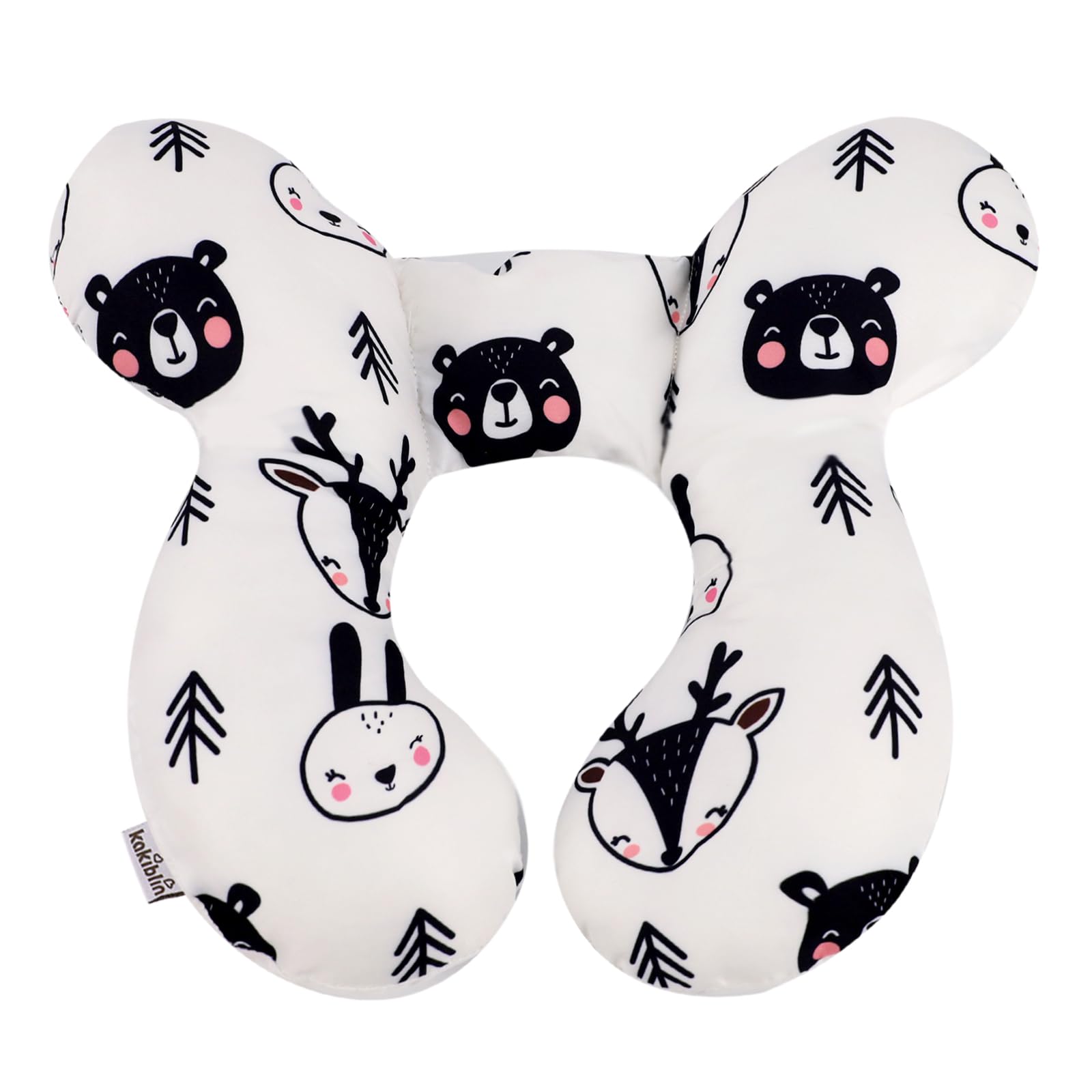 KAKIBLIN size 28x25 cm neck pillow fits most seats.