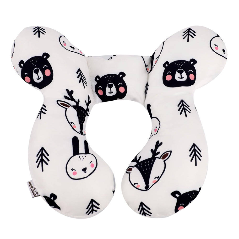 KAKIBLIN size 28x25 cm neck pillow fits most seats.