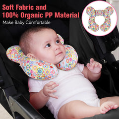 KAKIBLIN baby neck pillow soft fabric comforts baby's skin