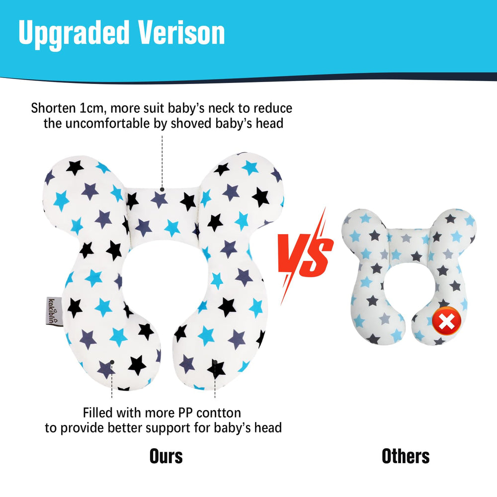 KAKIBLIN Baby Neck Pillow stroller use keeps little one comfortable