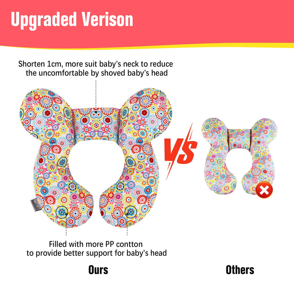 KAKIBLIN baby neck pillow suitable for pushchairs and swings