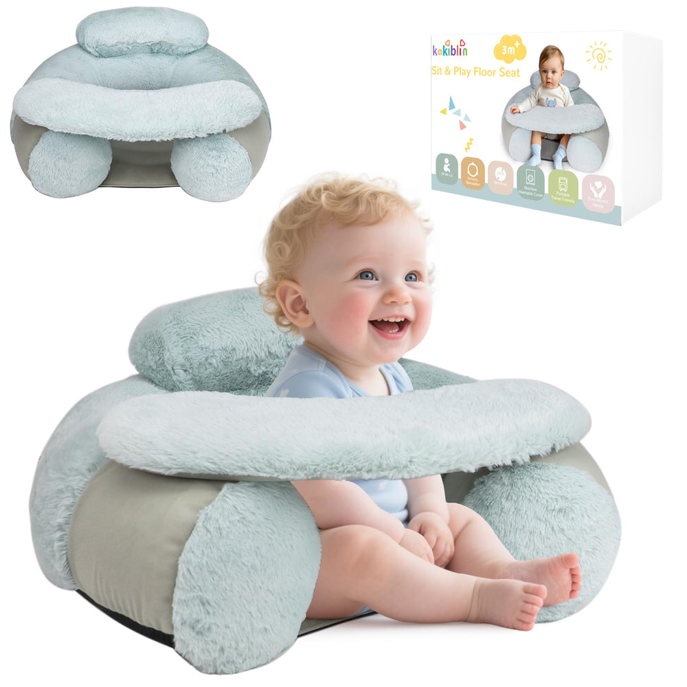 KAKIBLIN Baby Sit Me Up Seat inflates quickly for instant seating support