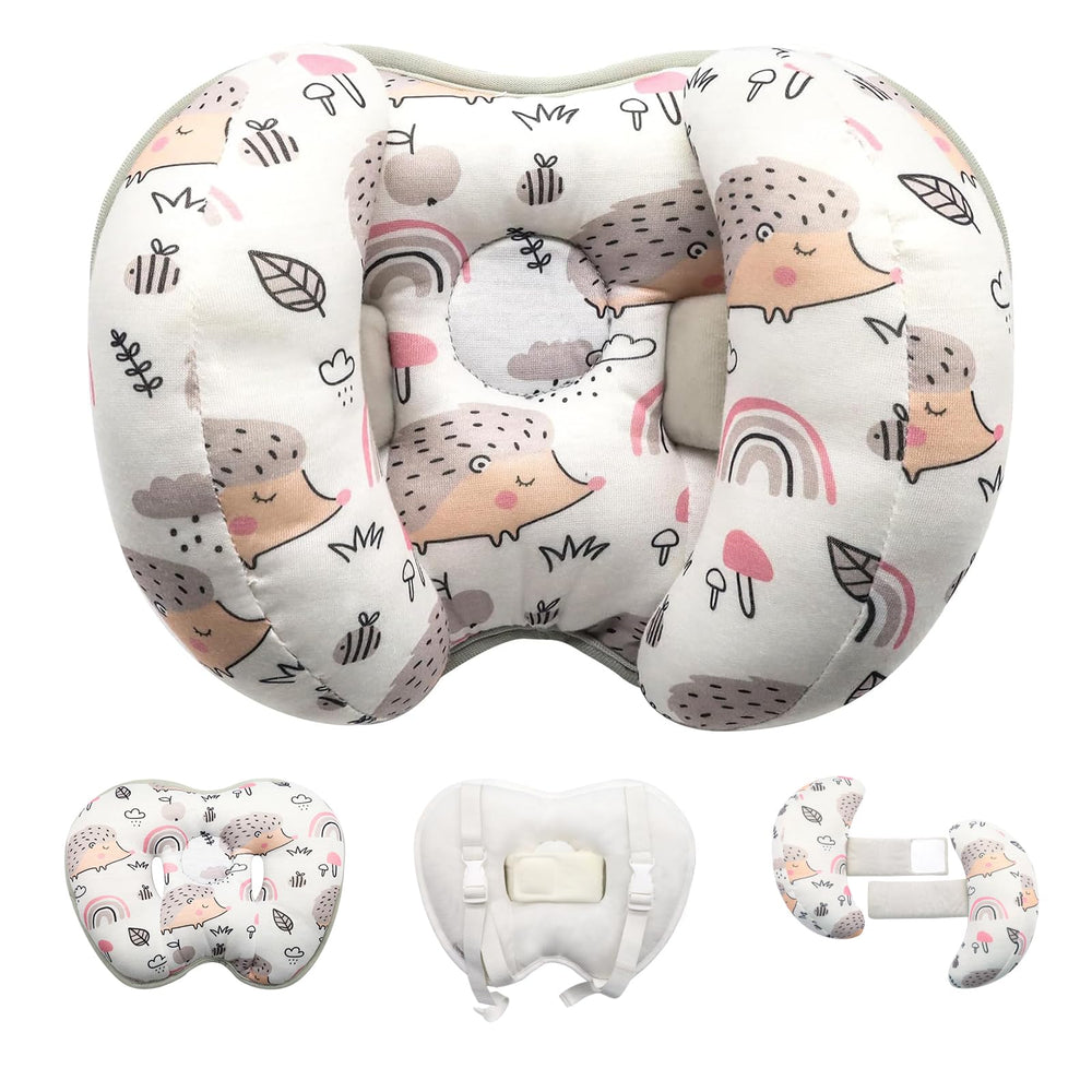 KAKIBLIN baby support pillow head neck provides gentle head stability during car rides