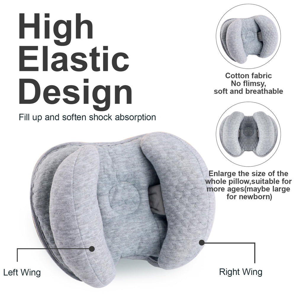 KAKIBLIN baby support pillow on a swing demonstrates multi-position comfort