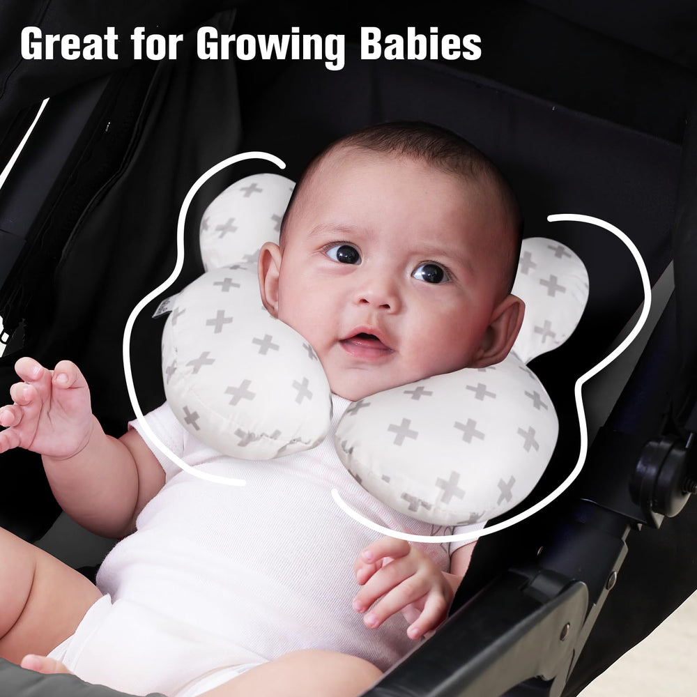 KAKIBLIN Twig car-seat use demonstrates travel-friendly head and neck support