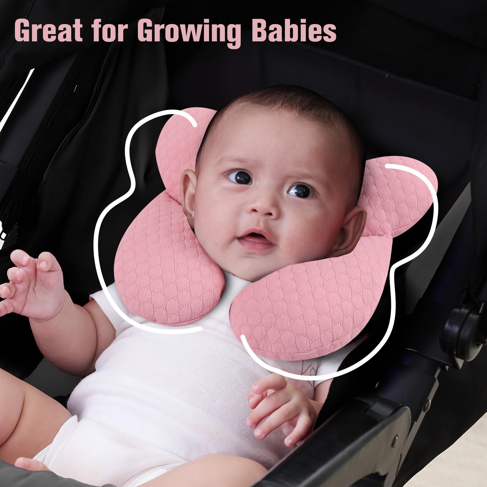 KAKIBLIN soft fabric and padding ensure gentle skin contact