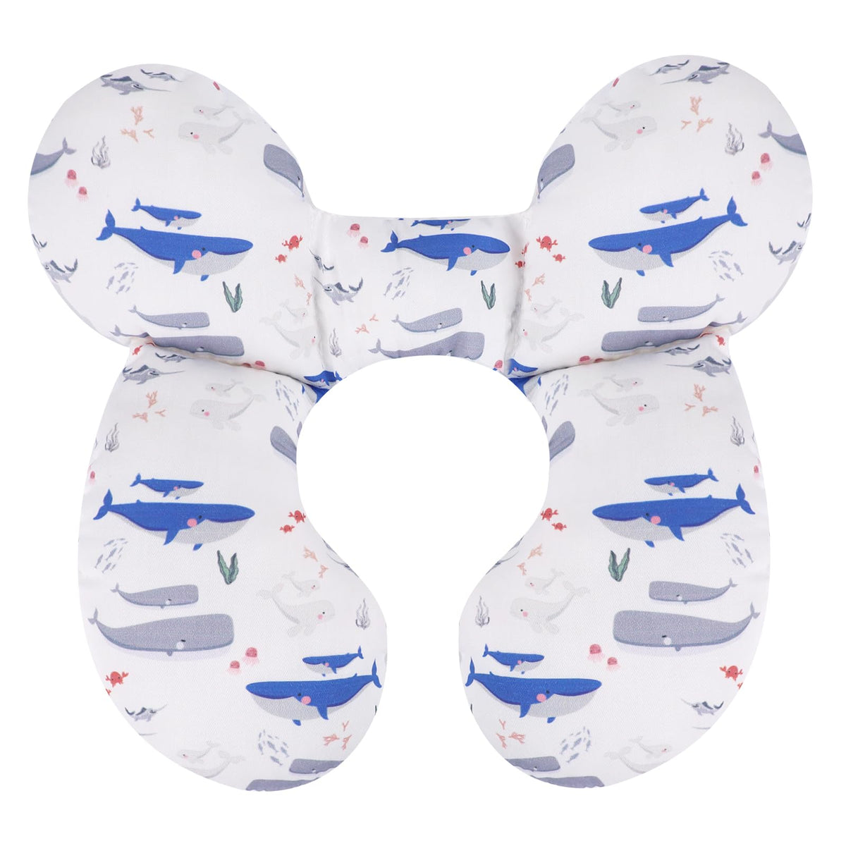 KAKIBLIN Baby Travel Pillow with U-shaped design offers secure head and neck support on the go.