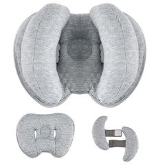 KAKIBLIN banana neck pillow removable detail enables versatile travel use