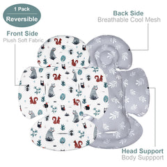KAKIBLIN breathable mesh side helps keep baby cool in summer.