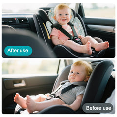 KAKIBLIN Car Seat Cooling Pad side view showcases reversible surface for use