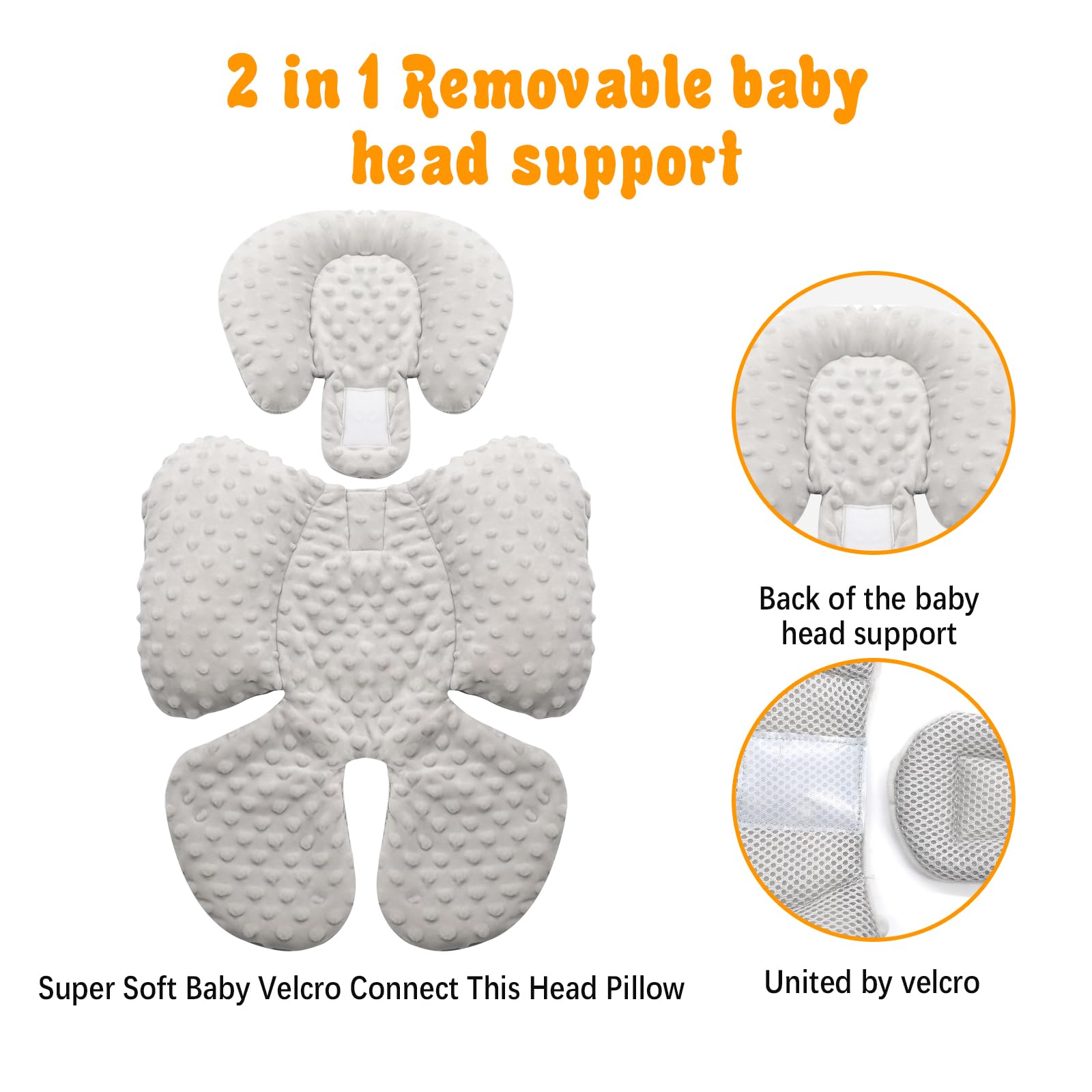 KAKIBLIN removable and machine-washable cover for easy cleaning