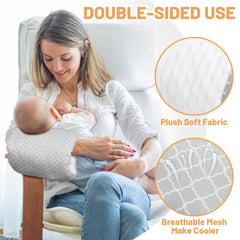 KAKIBLIN feeding arm pillow ergonomic feeding position supports mom