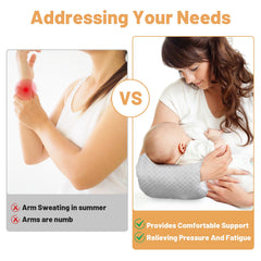 KAKIBLIN Feeding Arm Pillow travel-friendly is easy to take on outings