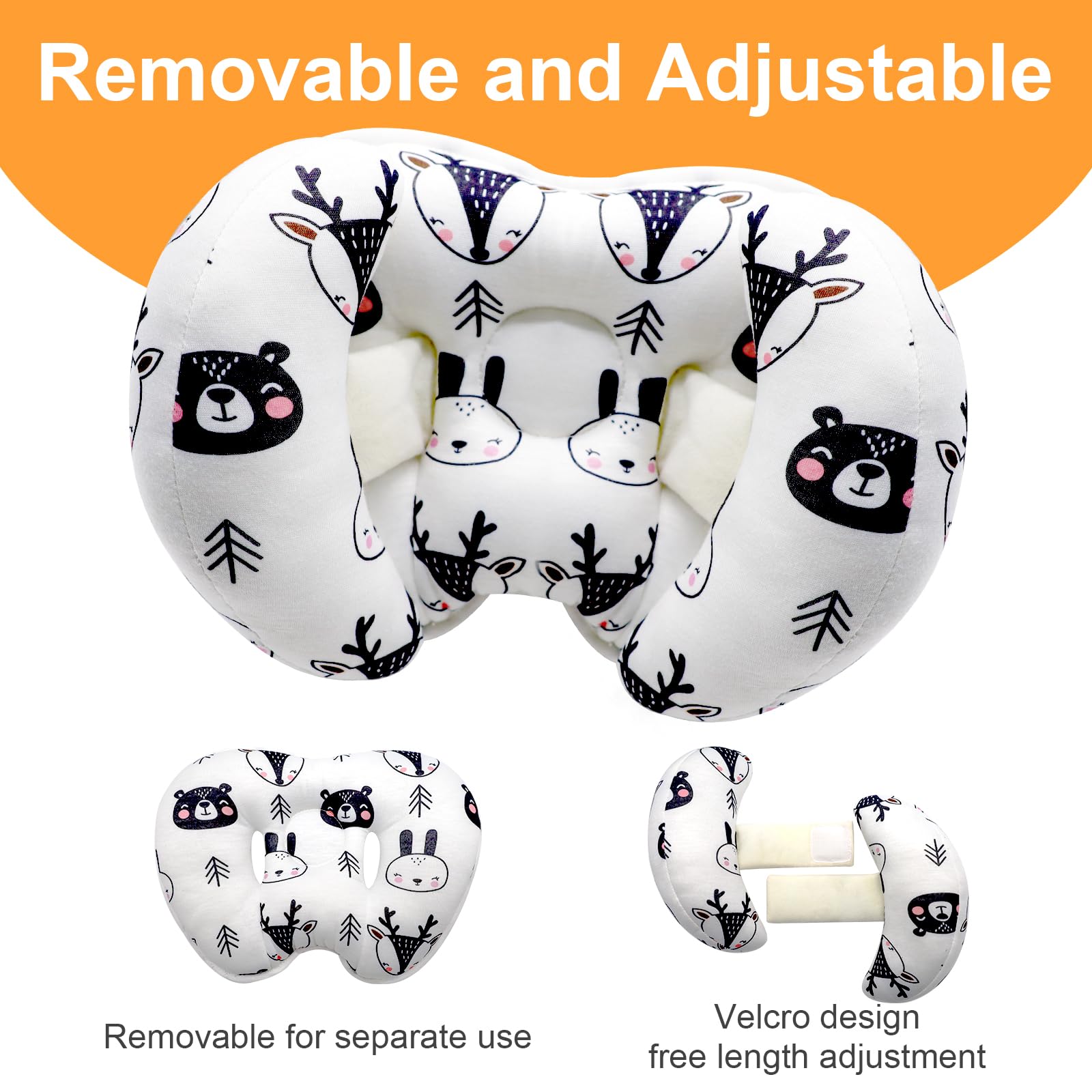 KAKIBLIN head-pressure dispersion design evenly distributes weight for comfort.