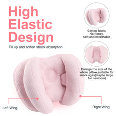KAKIBLIN heart design head pillow supports baby's head during car rides