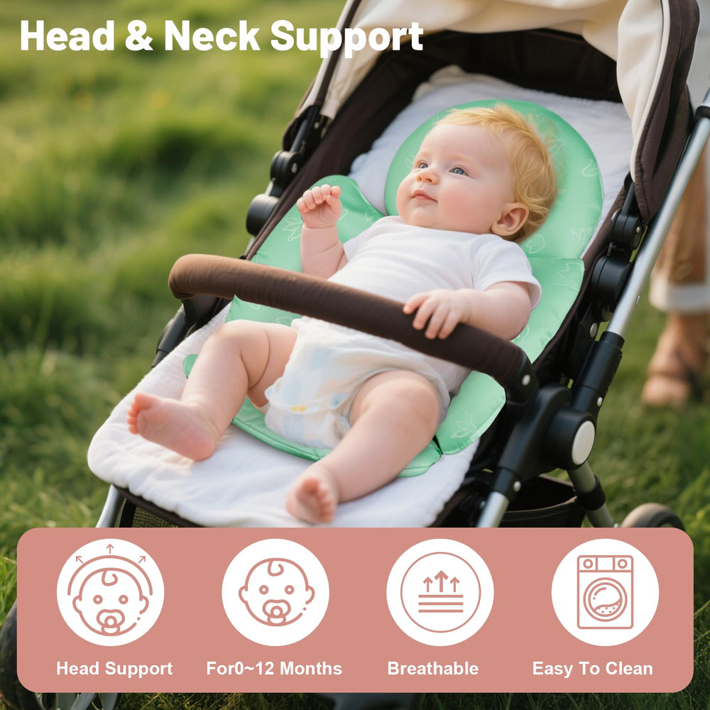 KAKIBLIN breathable mesh side helps baby stay cool in warm weather.