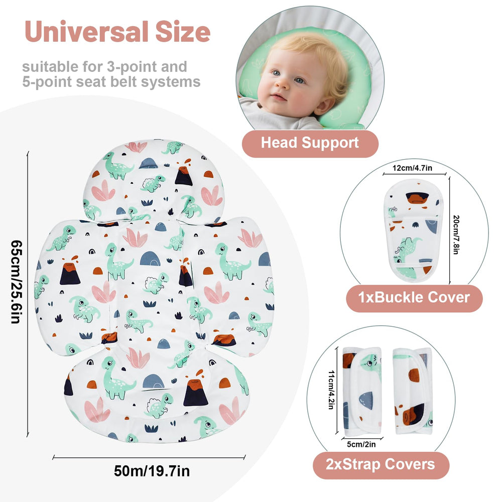 KAKIBLIN machine-washable insert stays clean with cold gentle wash.