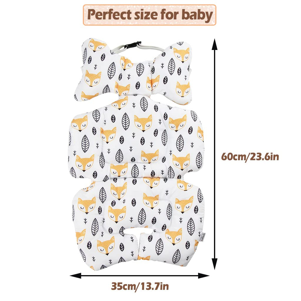 KAKIBLIN machine washable liner keeps pram hygienic between trips