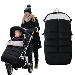 KAKIBLIN stroller footmuff with waterproof-oxford-fabric for rainy-day protection.