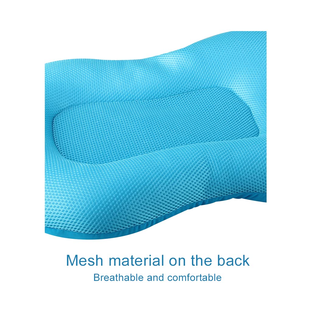 KAKIBLIN travel-friendly bath mat blue for easy on-the-go bathtimes.