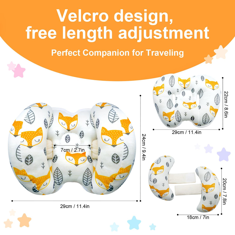 KAKIBLIN ultra-soft fabric and PP cotton provide gentle, breathable comfort.