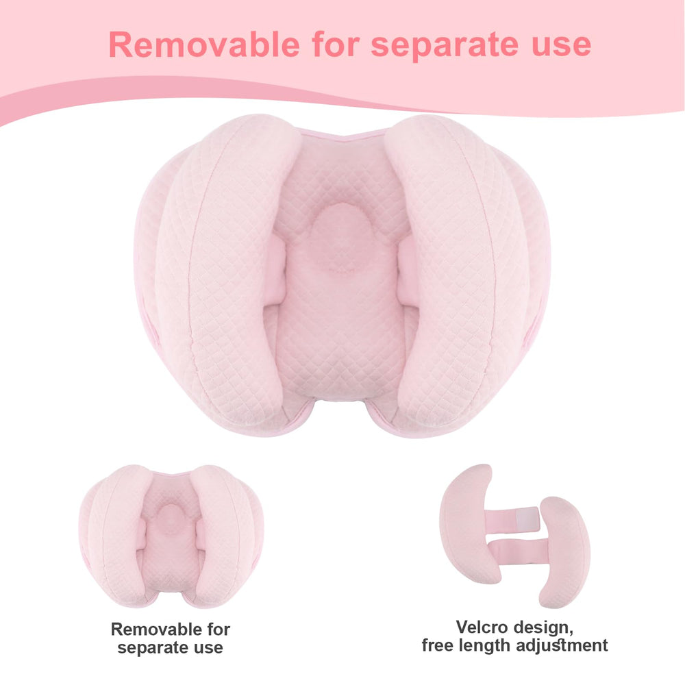 KAKIBLIN pillow design evenly distributes head pressure for steady positioning.